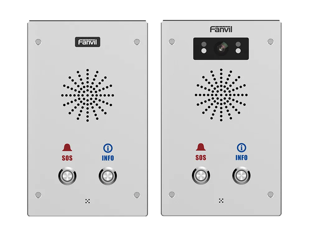 Fanvil SIP Audio/Video Intercom : Model i16S-02P_i16SV-02P